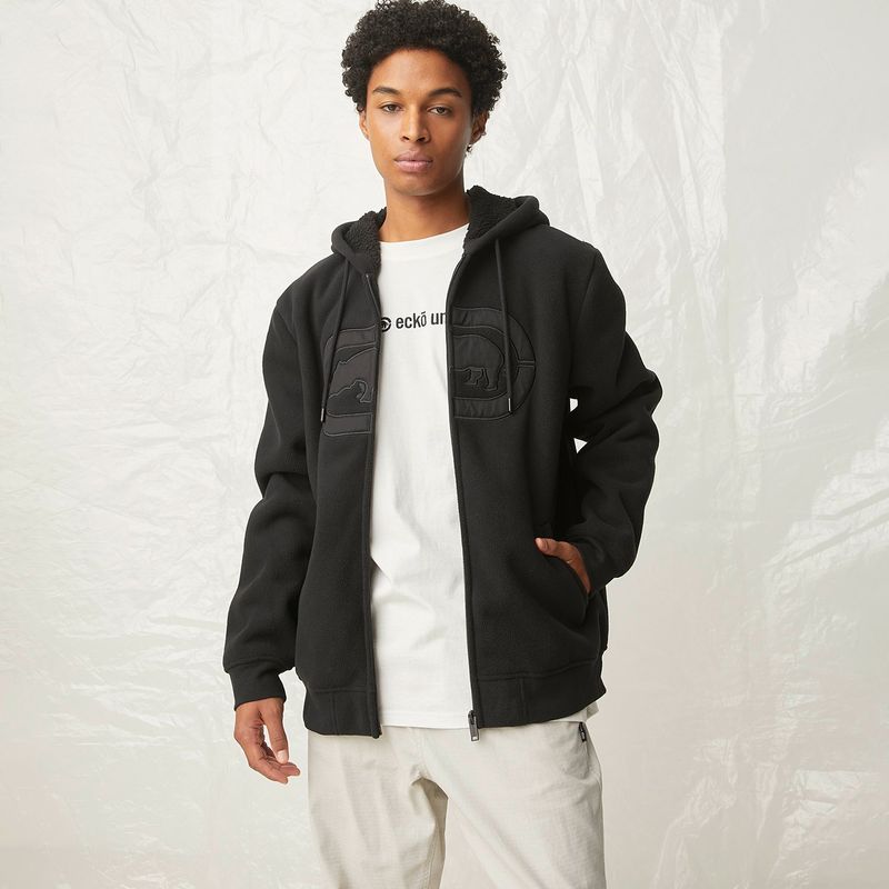 ECKO - Hoodie Hombre Con Logo de Poliéster Ecko