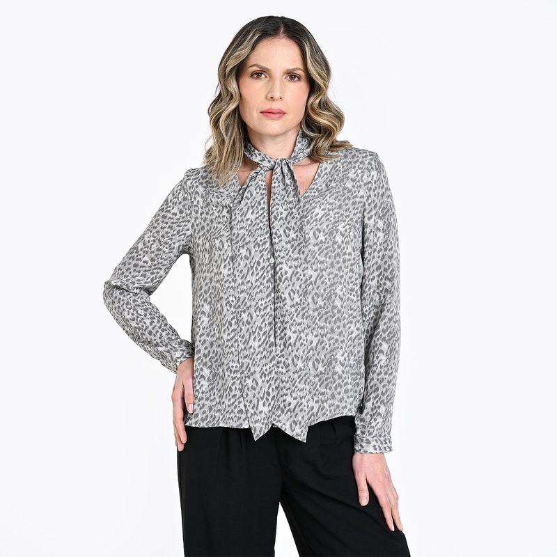 APOLOGY - Blusa Mujer con Estampado Manga larga Apology