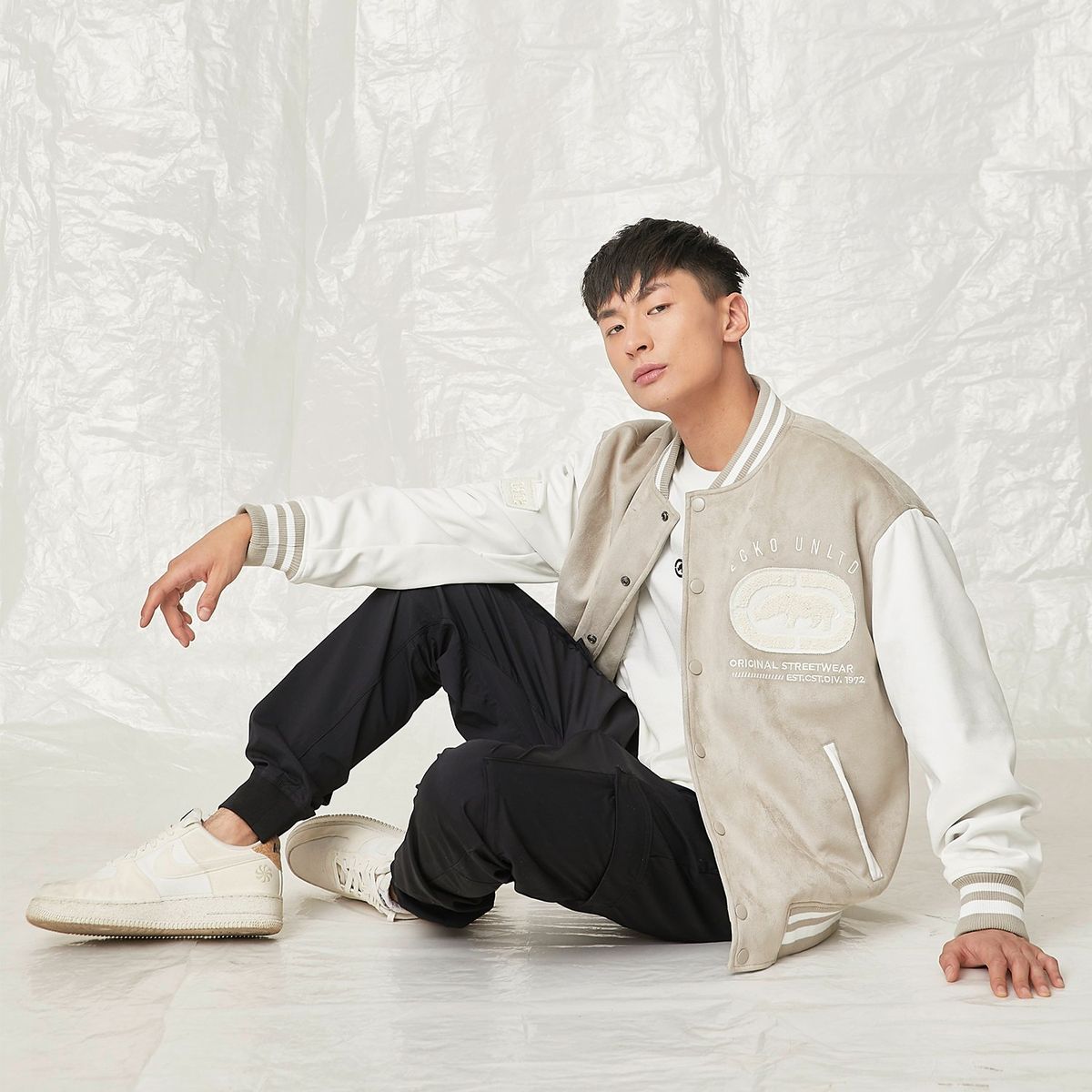 ECKO - Chaqueta Hombre Con Logo Ecko