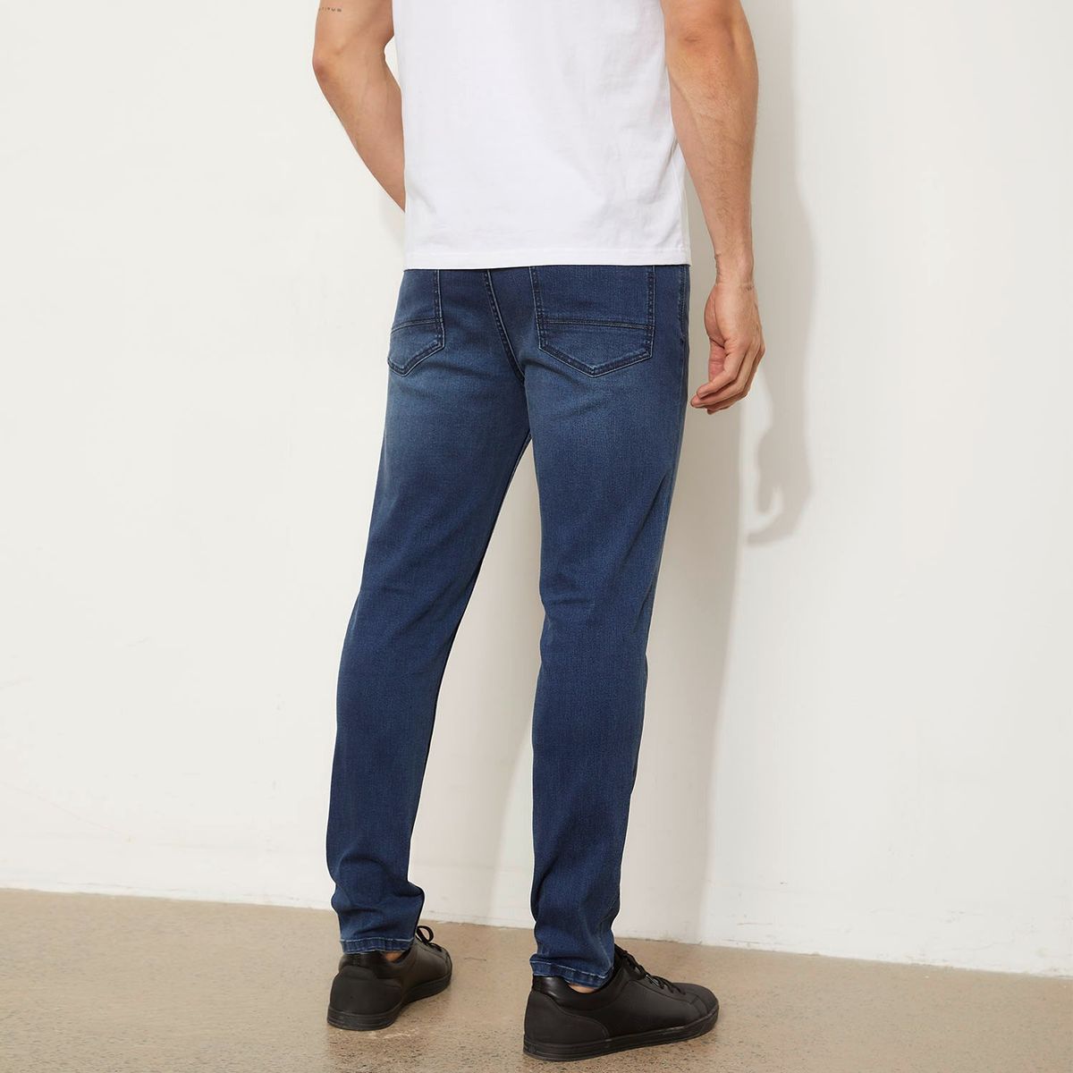 MOSSIMO - Jean 5 Bolsillos Hombre Skinny de Algodón Mossimo