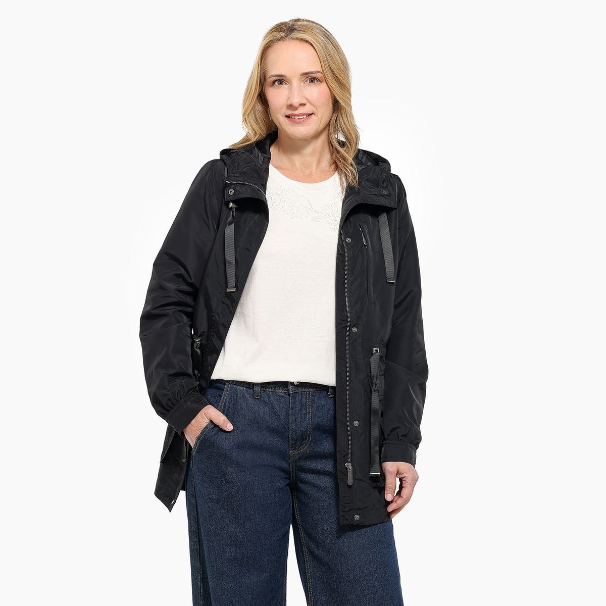 NEWPORT - Cortaviento Mujer Con capota Newport