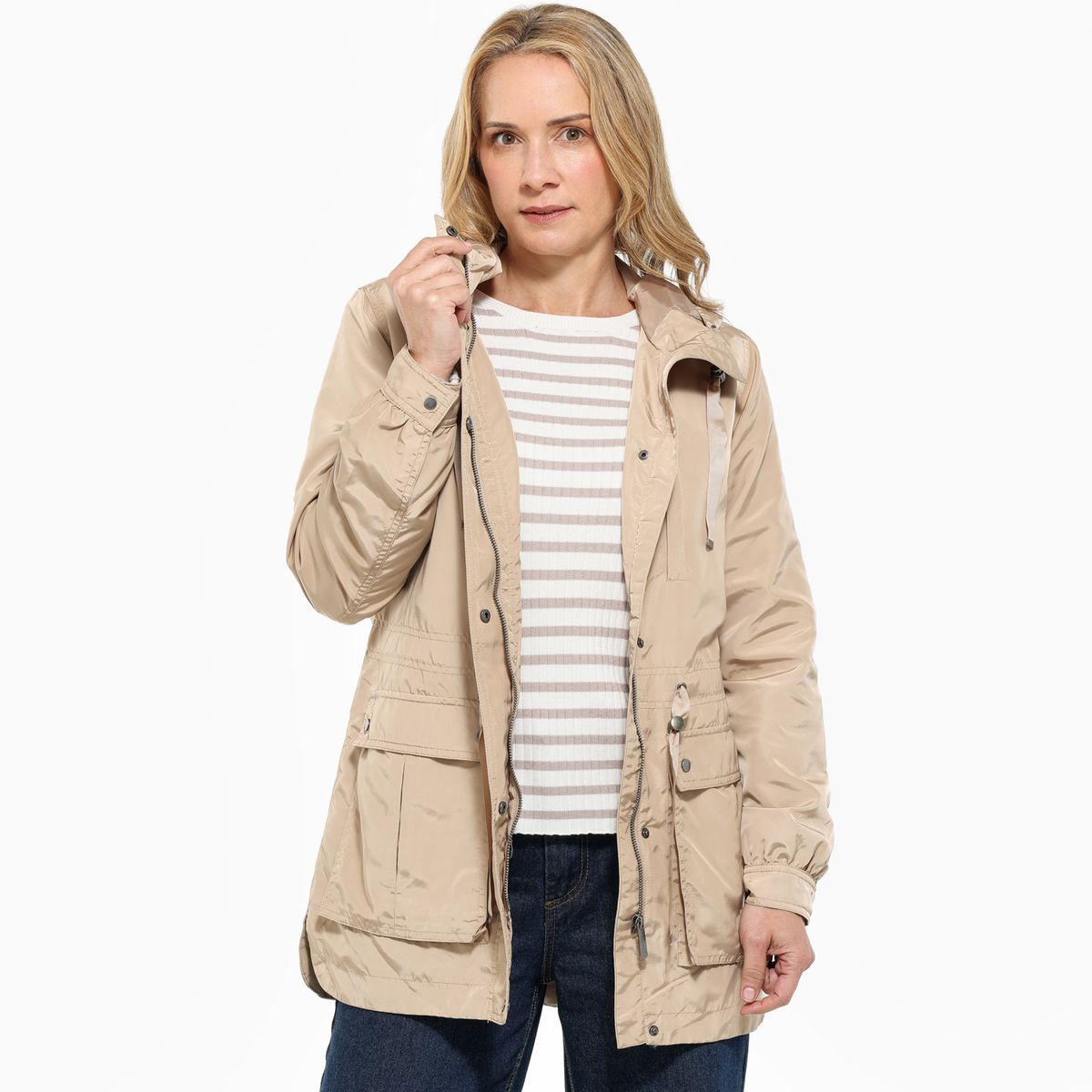 NEWPORT - Cortaviento Mujer Con capota Newport