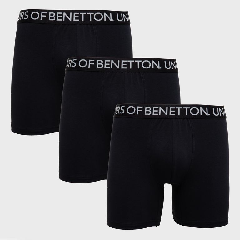 Boxer Hombre Pack de 3 de Algodón Benetton