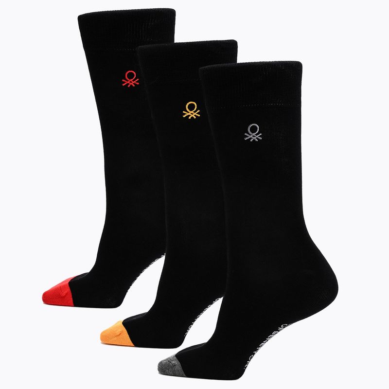 BENETTON - Medias Hombre Medio Pack de 3 Benetton