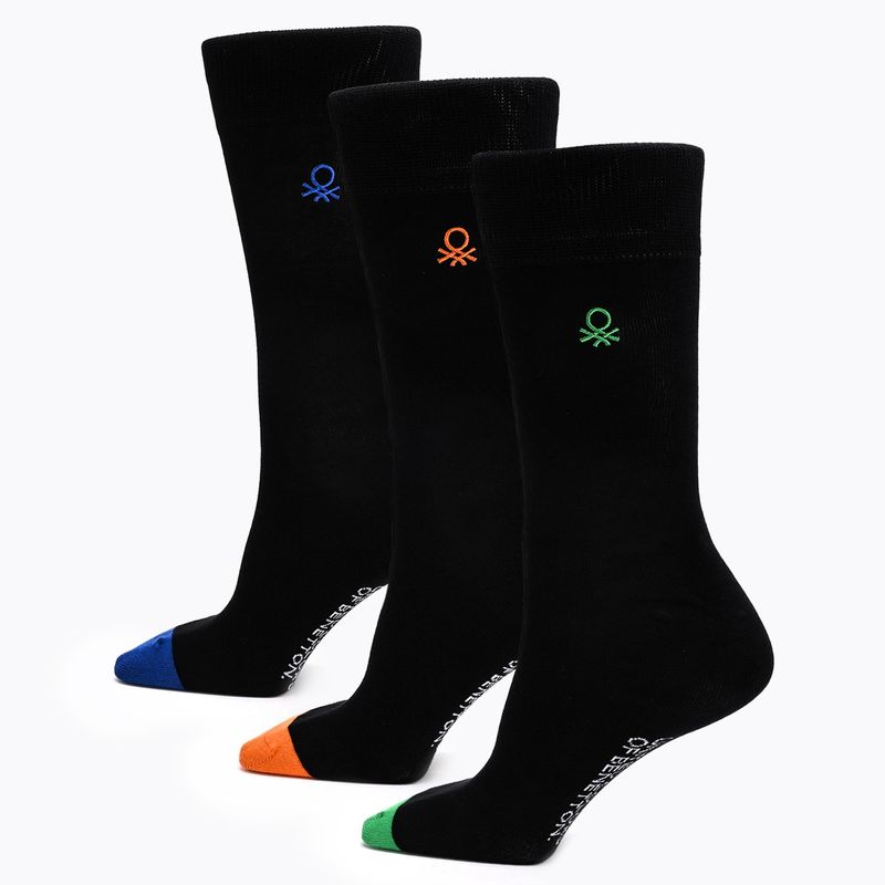 BENETTON - Medias Hombre Medio Pack de 3 Benetton