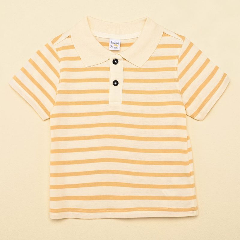 YAMP - Camiseta polo para Bebé niño Manga corta de Algodón Yamp