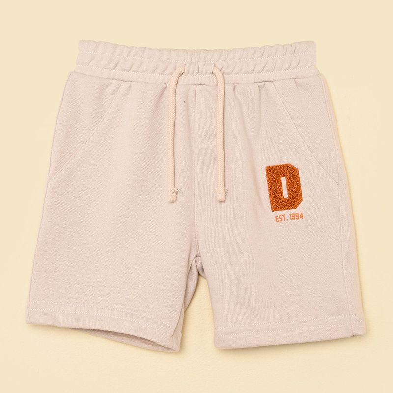 YAMP - Short para Bebé niño Cintura elásticada de Algodón Yamp