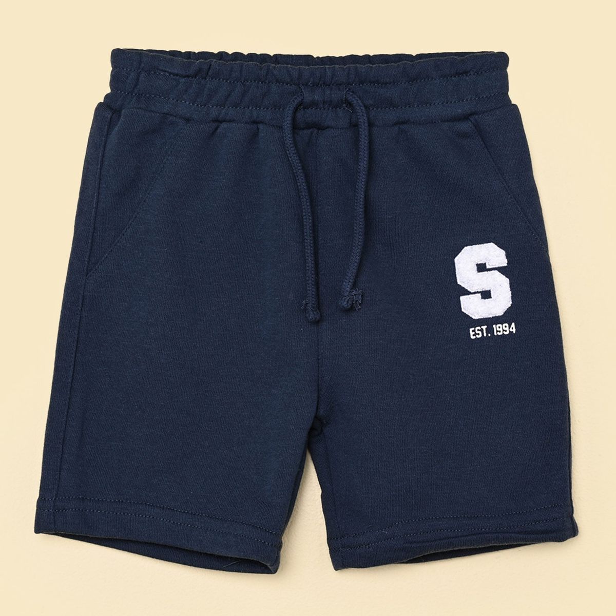 YAMP - Short para Bebé niño Cintura elásticada de Algodón Yamp