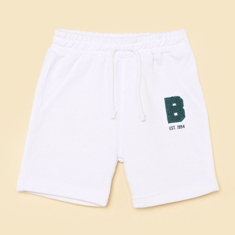 YAMP - Short para Bebé niño Cintura elásticada de Algodón Yamp