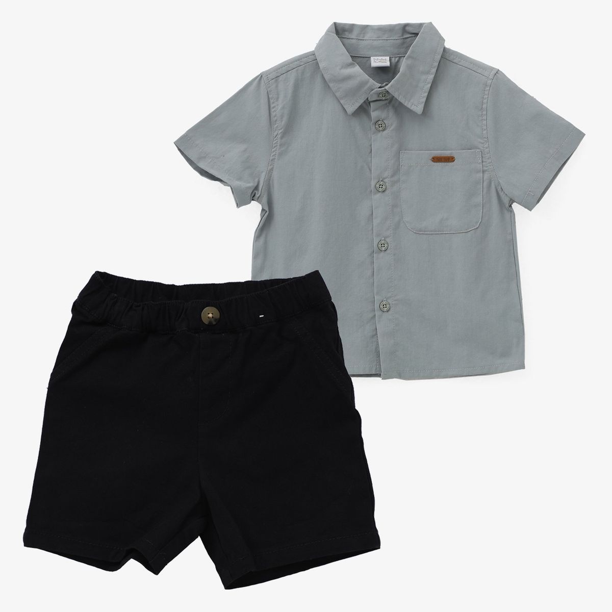 YAMP - Sets Camisa manga corta + Pantalón para Bebé niño en Algodón Yamp