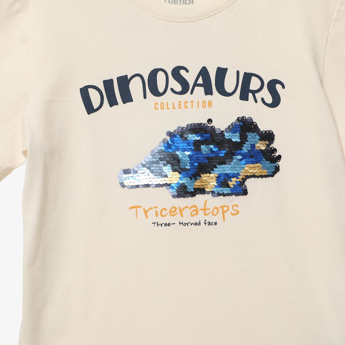 YAMP - Camiseta para Niño con Estampado Manga corta de Algodón Yamp