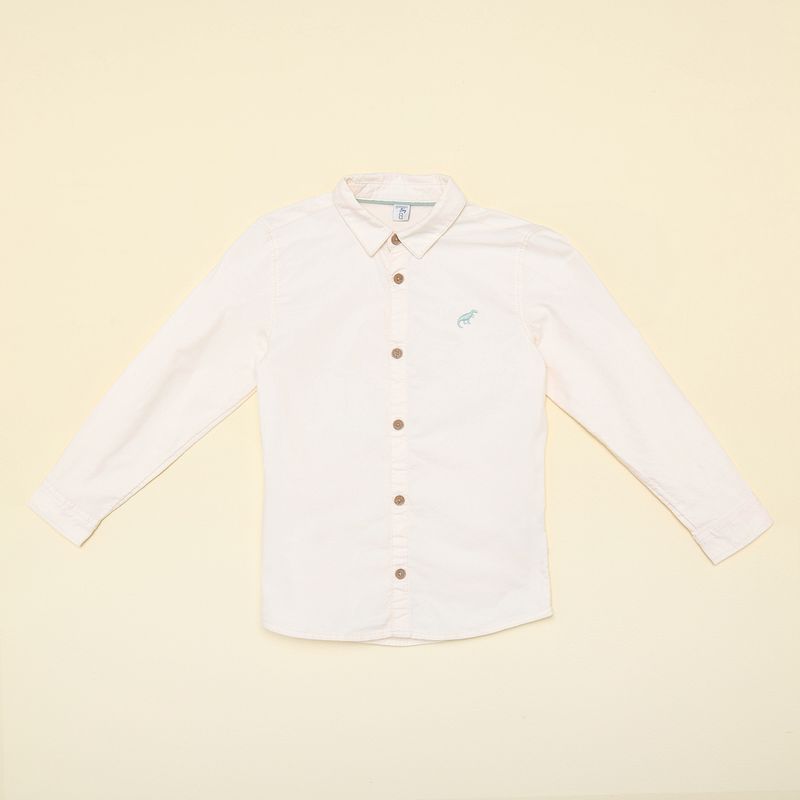 YAMP - Camisa para Niño Manga larga de Algodón Yamp