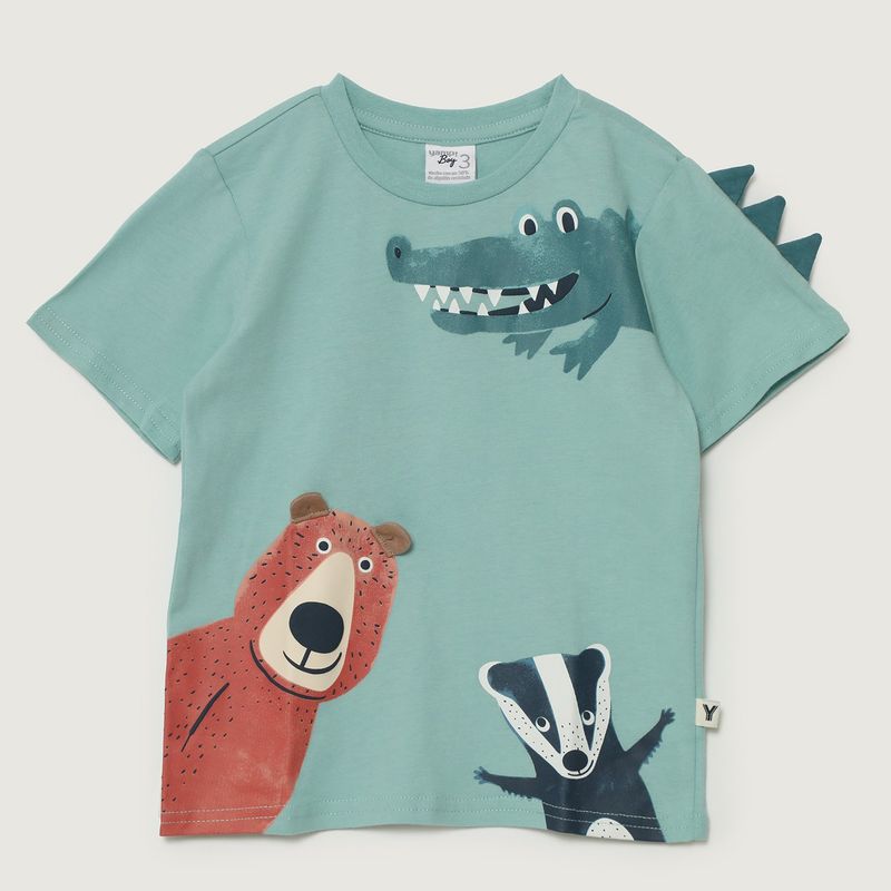 YAMP - Camiseta para Niño con Estampado Manga corta Yamp