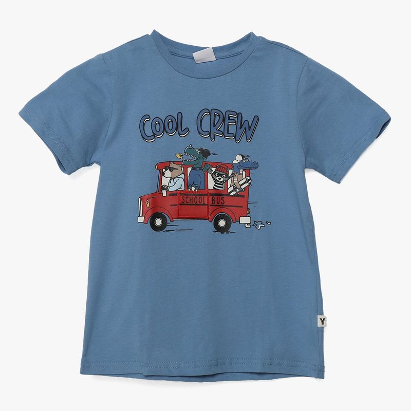 YAMP - Camiseta para Niño con Estampado Manga corta Yamp