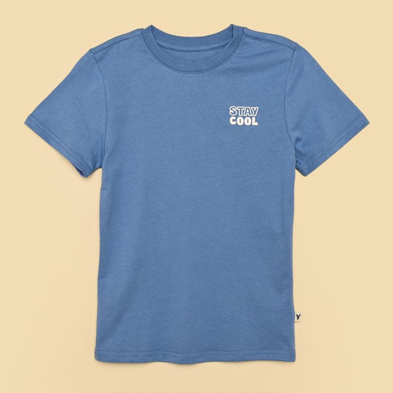 YAMP - Camiseta para Niño con Estampado Manga corta de Algodón Yamp