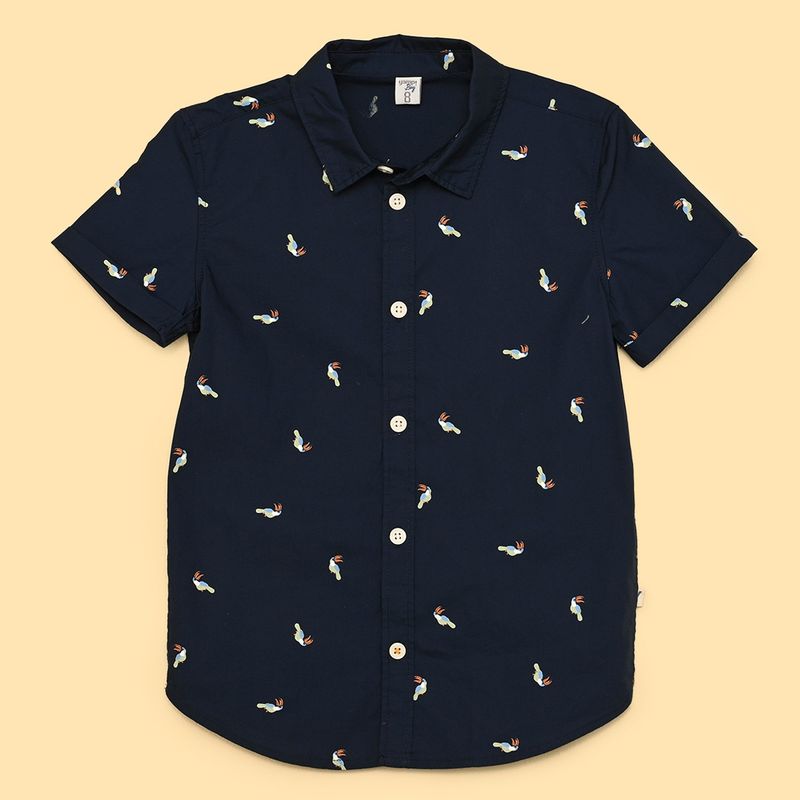 YAMP - Camisa para Niño Manga corta de Algodón Yamp