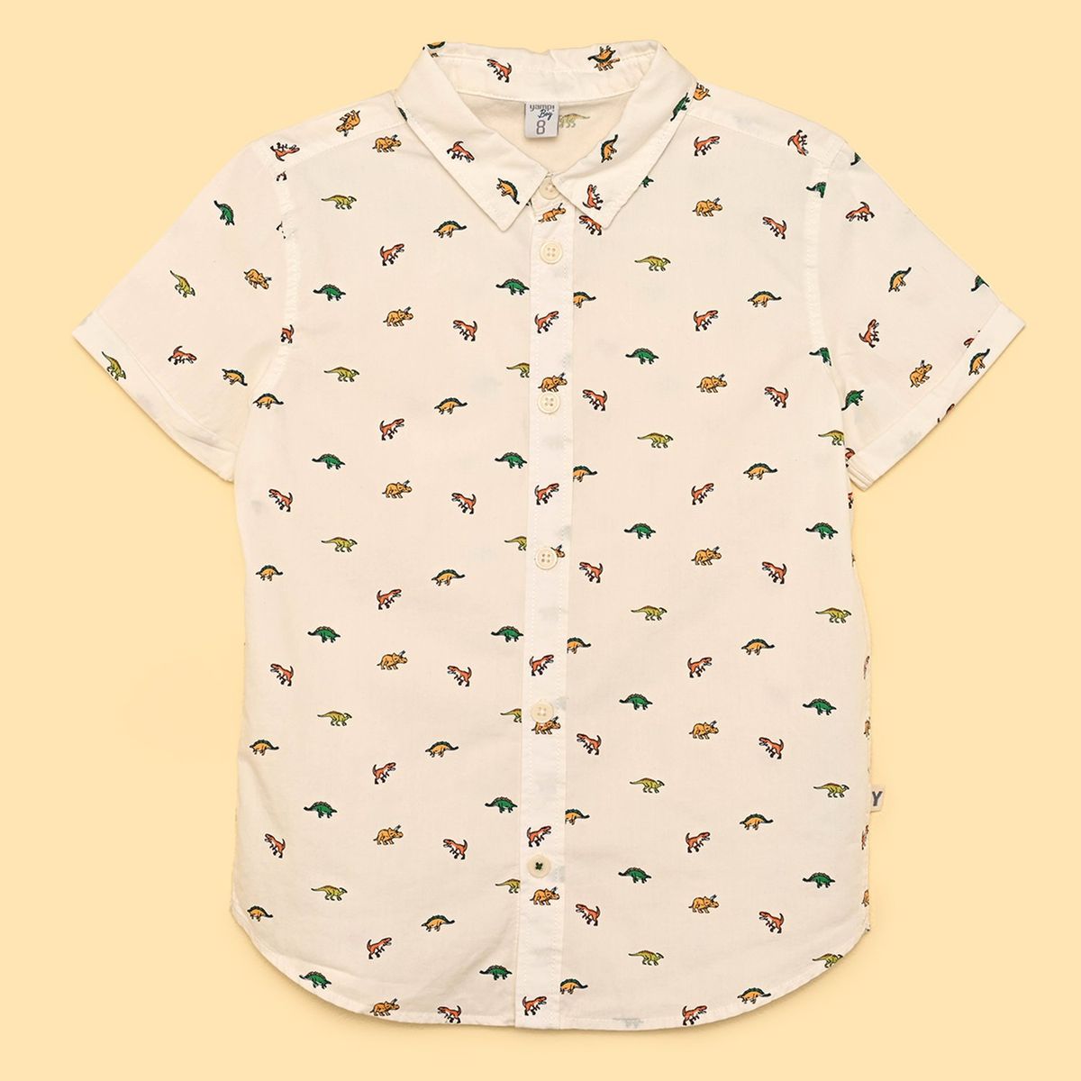 YAMP - Camisa para Niño Manga corta de Algodón Yamp