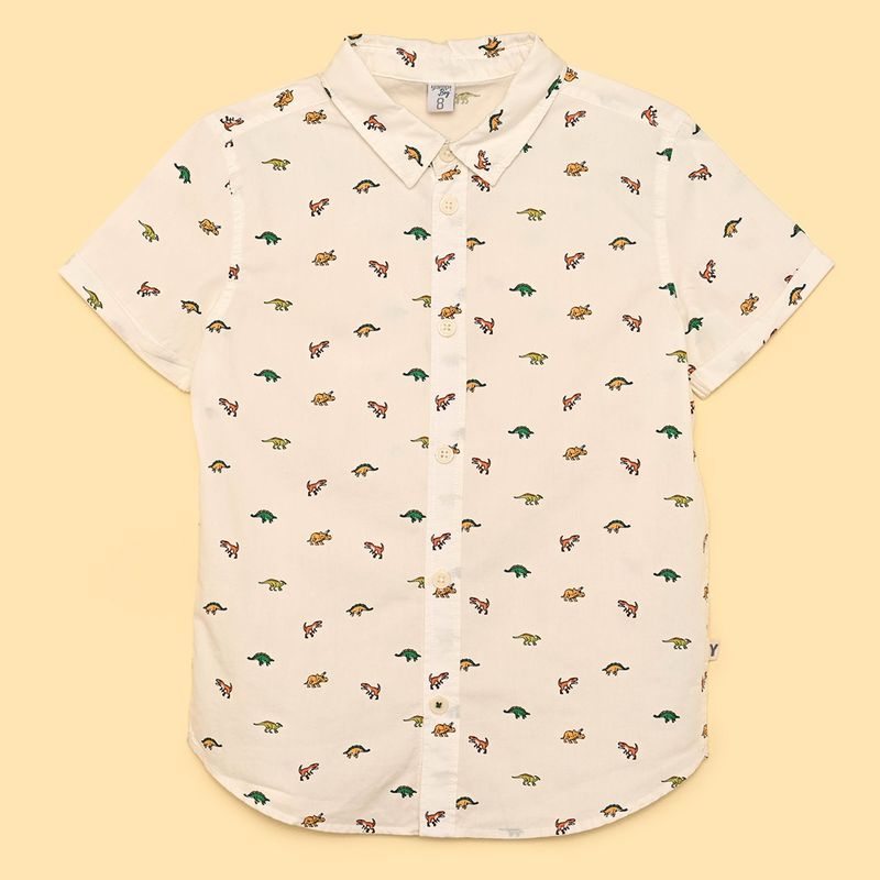 YAMP - Camisa para Niño Manga corta de Algodón Yamp