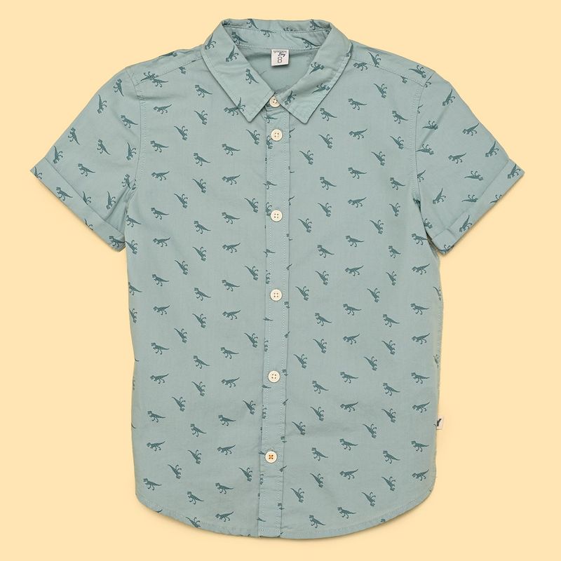 YAMP - Camisa para Niño Manga corta de Algodón Yamp