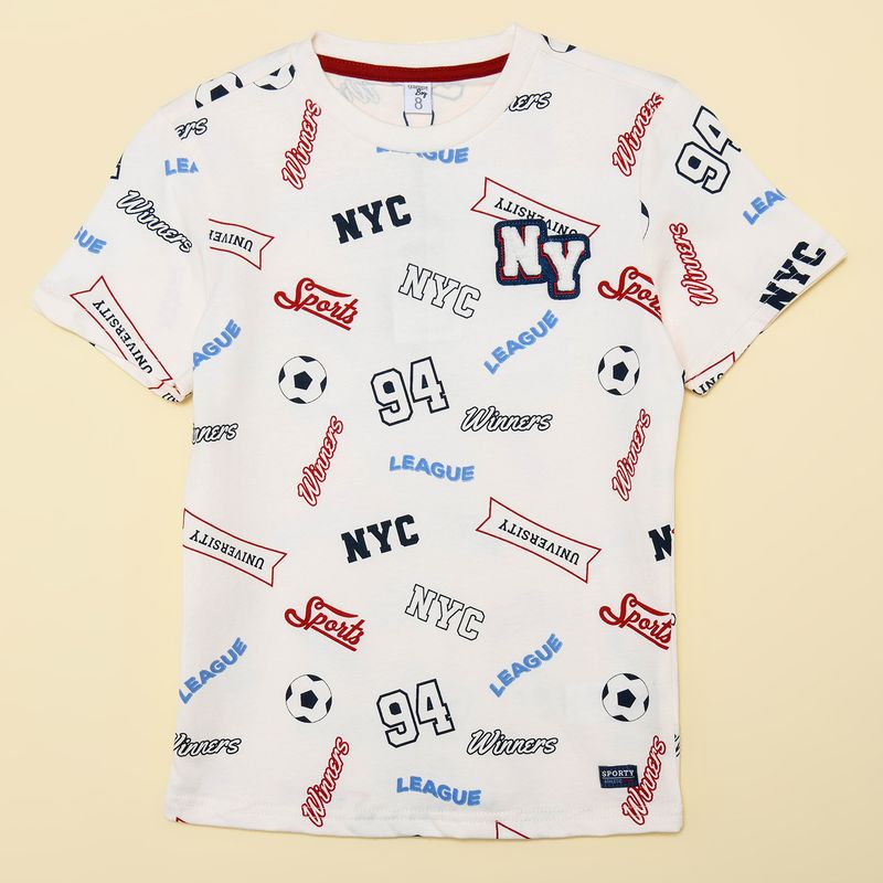 YAMP - Camiseta Niño Manga corta Algodón Yamp
