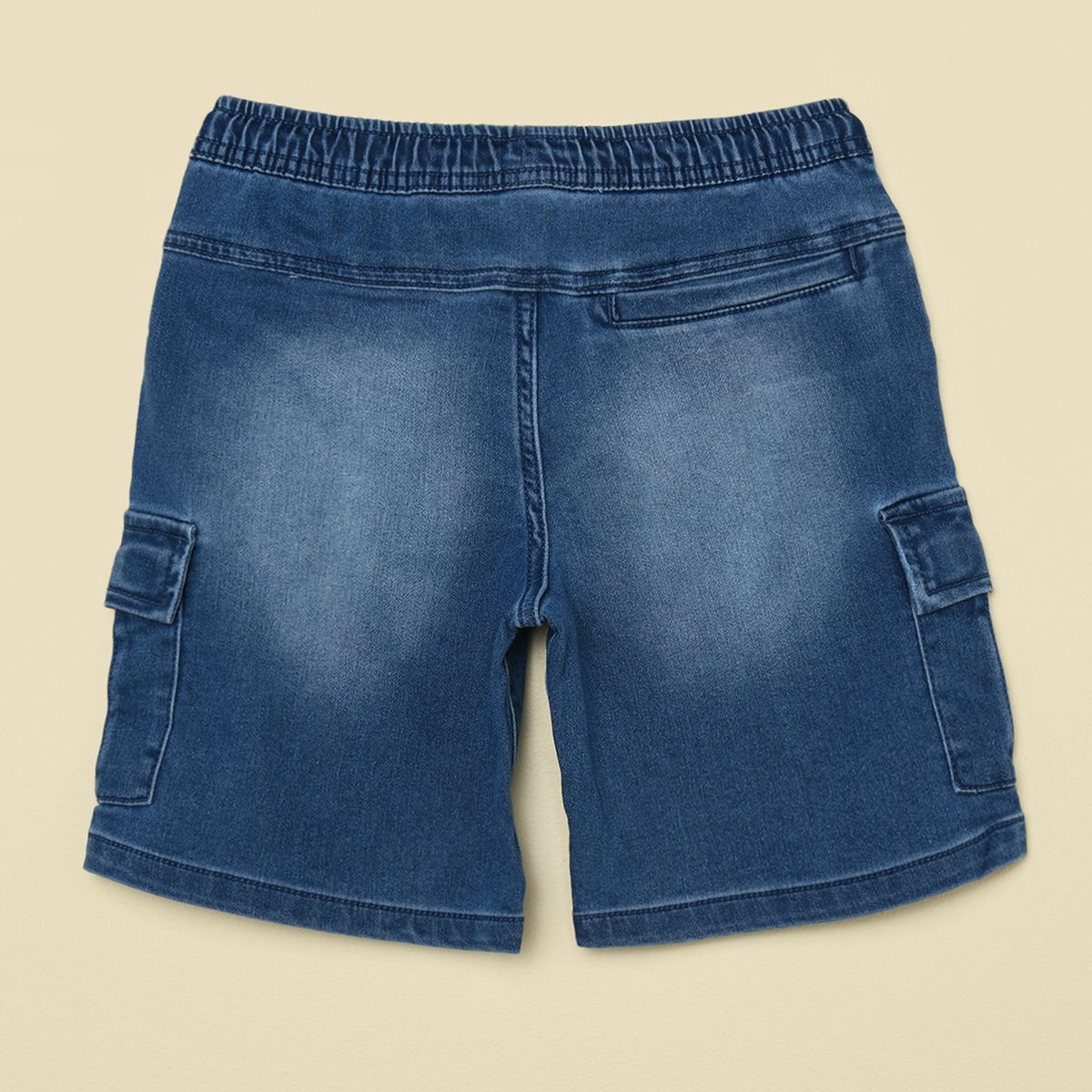 YAMP - Bermuda para Niño Cintura elásticada de Algodón Yamp