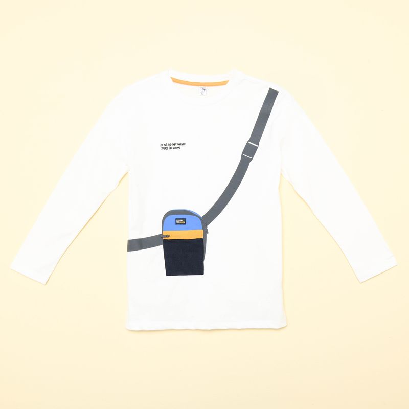 YAMP - Camiseta Niño Manga larga Algodón Yamp