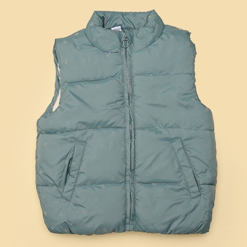YAMP - Chaleco para Niña Con cuello Yamp