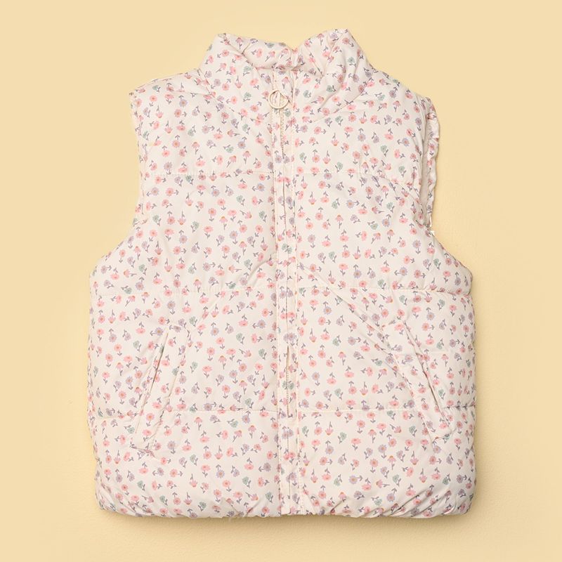YAMP - Chaleco para Niña Con cuello Yamp