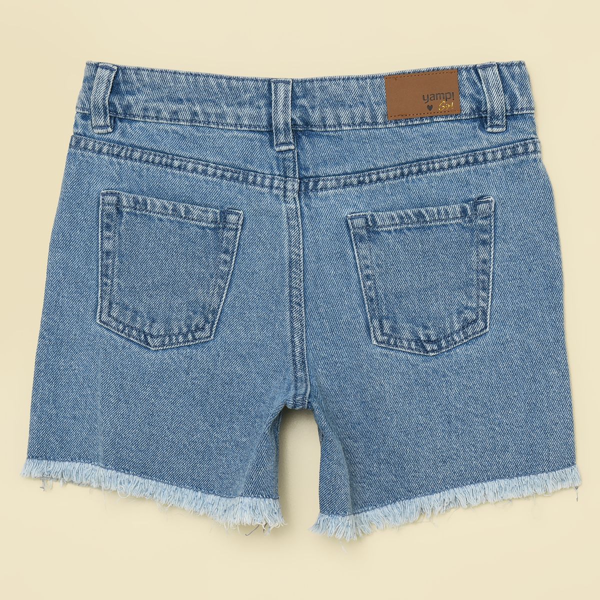 YAMP - Short para Niña Roturas de Algodón Yamp