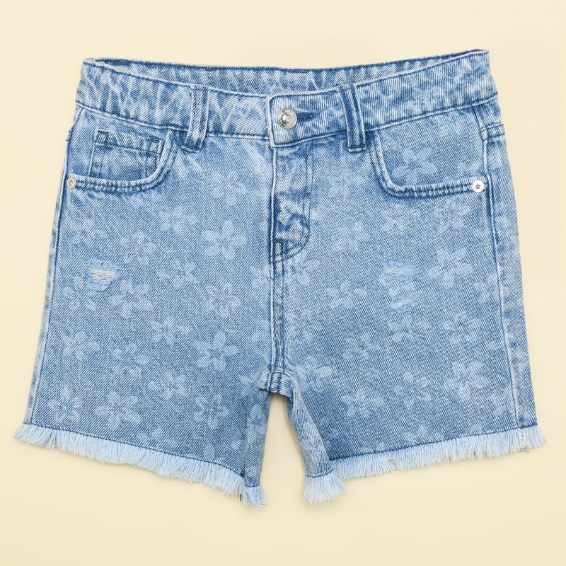 YAMP - Short para Niña Roturas de Algodón Yamp