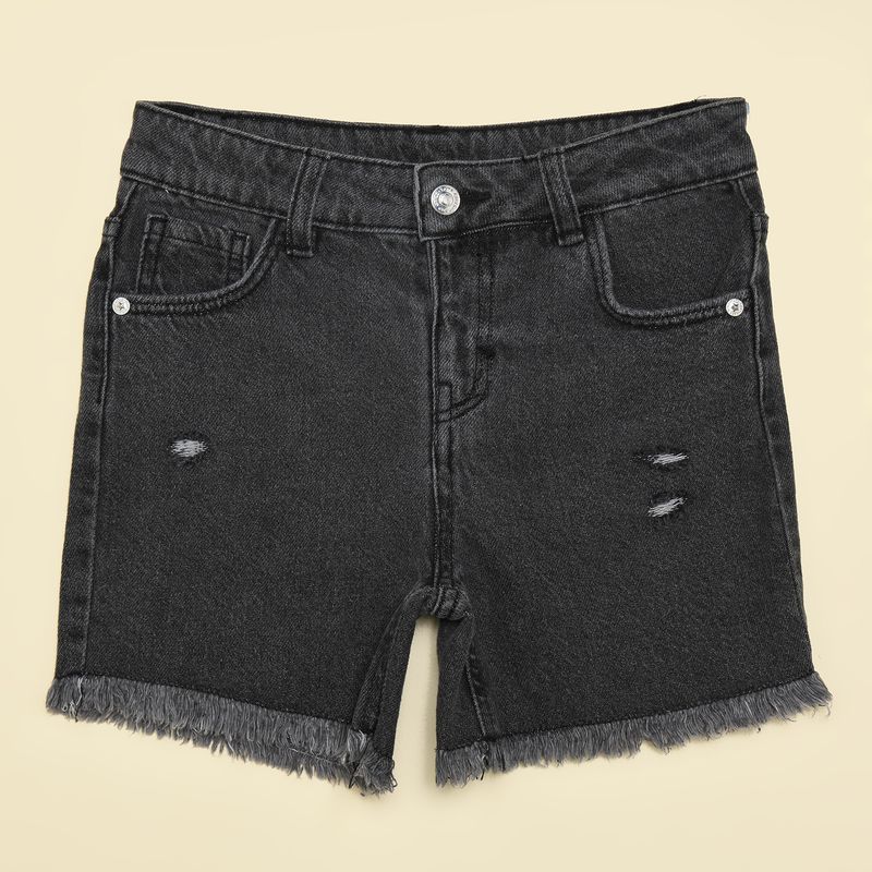 YAMP - Short para Niña Roturas de Algodón Yamp