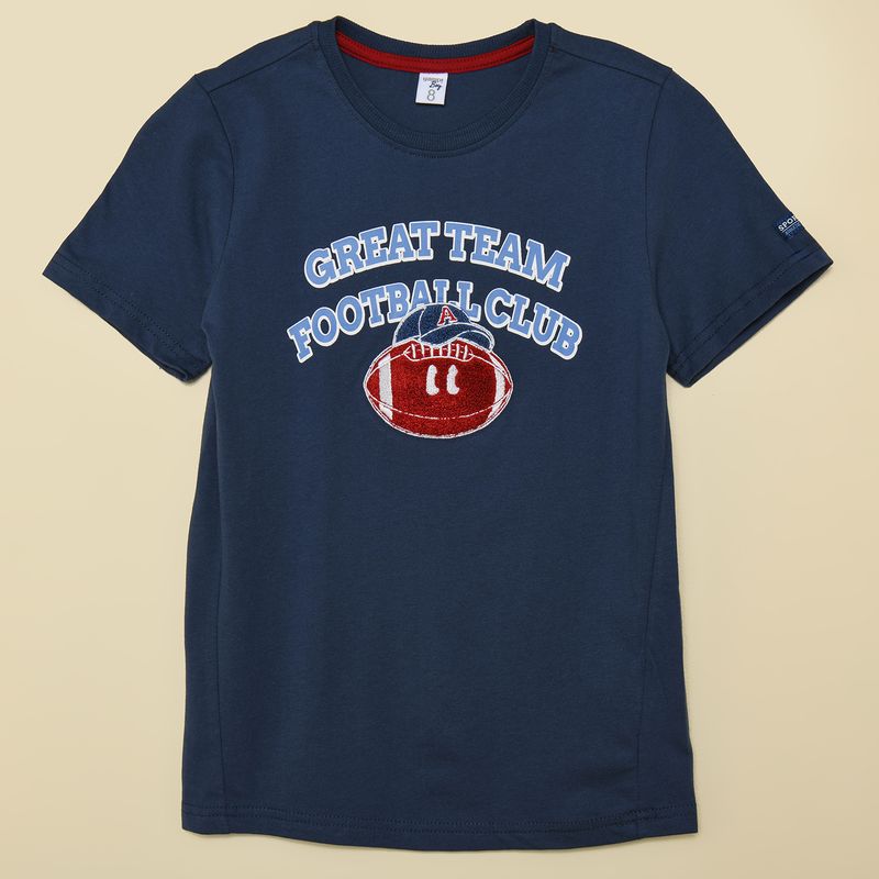 YAMP - Camiseta Niño con Estampado Manga corta Algodón Yamp