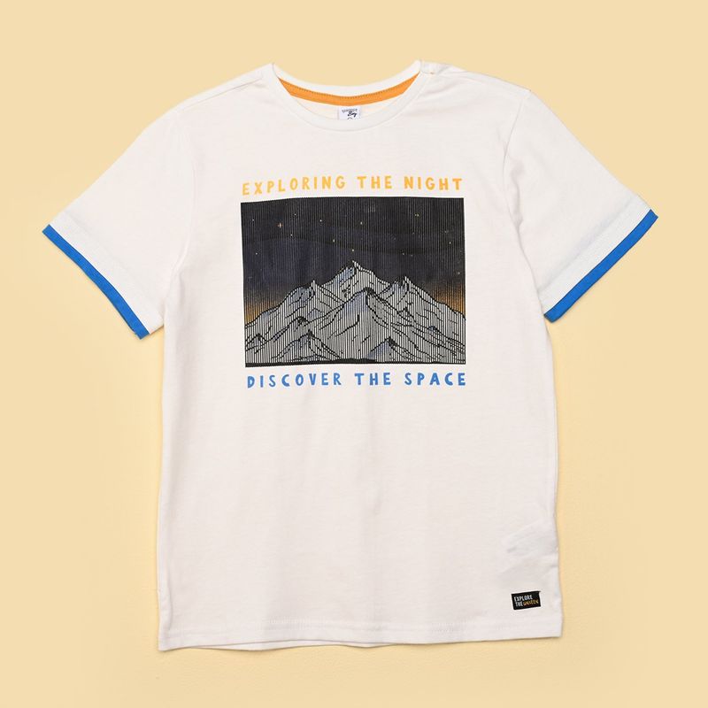 YAMP - Camiseta para Niño Manga corta de Algodón Yamp