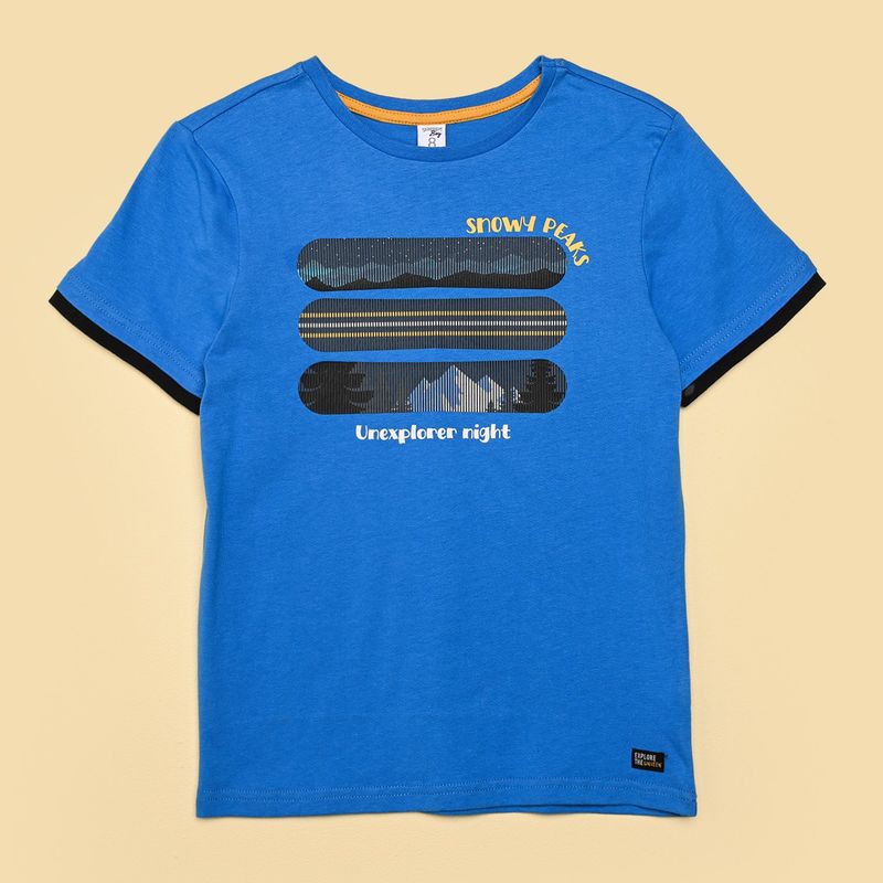 YAMP - Camiseta para Niño Manga corta de Algodón Yamp