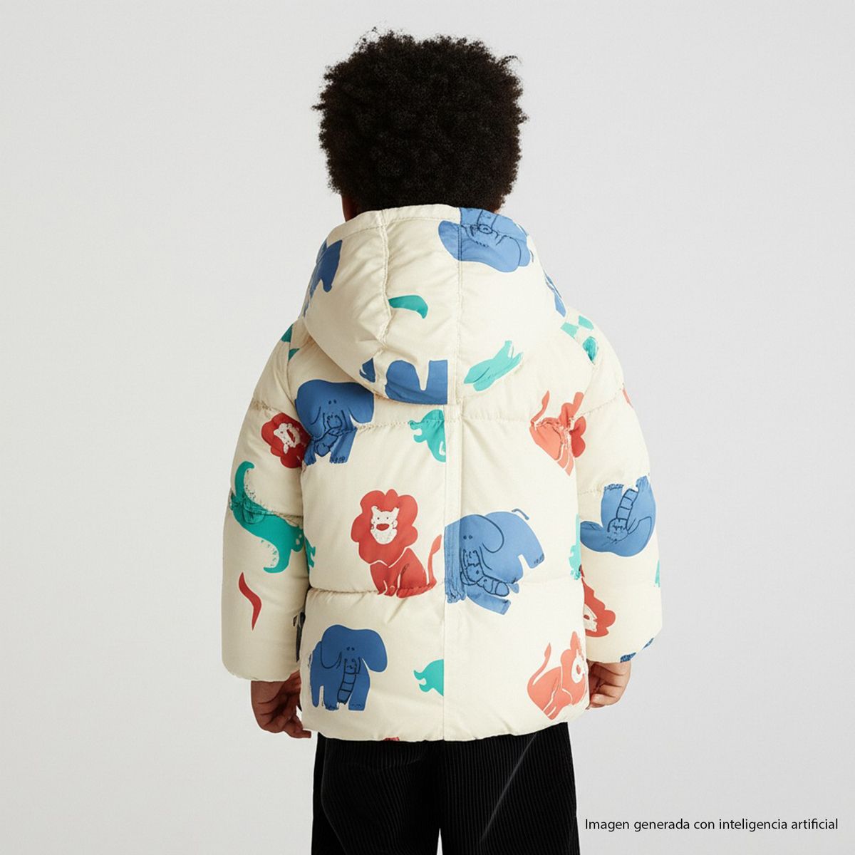YAMP - Chaqueta para Bebé niño Acolchada Con capucha Yamp