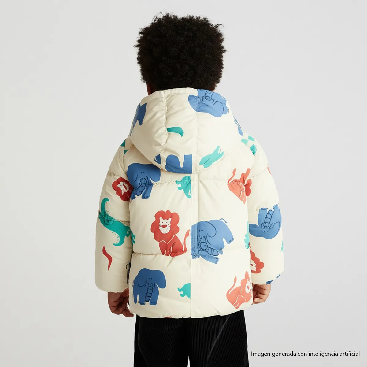 YAMP - Chaqueta para Bebé niño Acolchada Con capucha Yamp