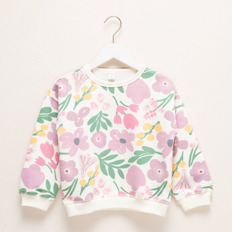 YAMP - Saco para Niña con Estampado de Algodón Yamp