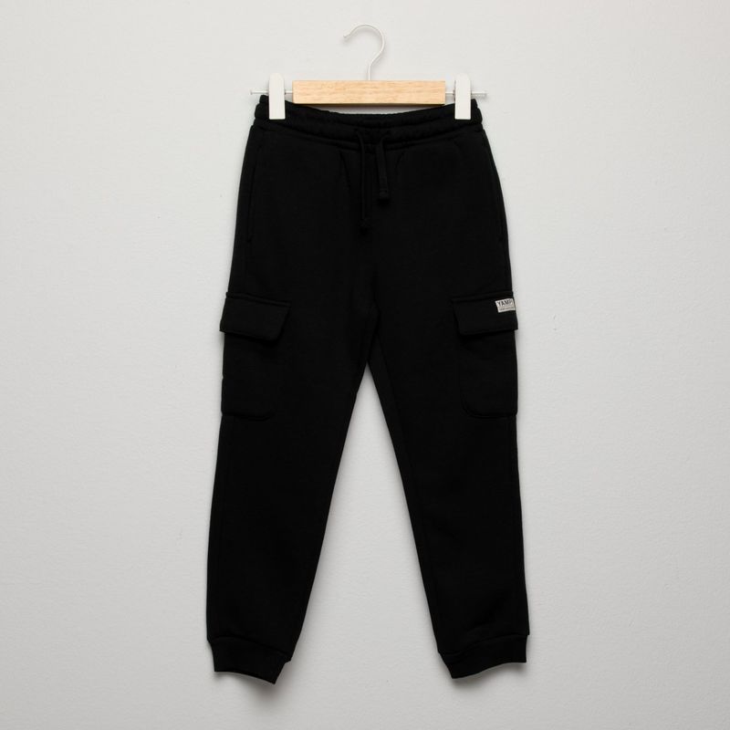 YAMP - Jogger para Niño Cintura elásticada de Algodón Yamp