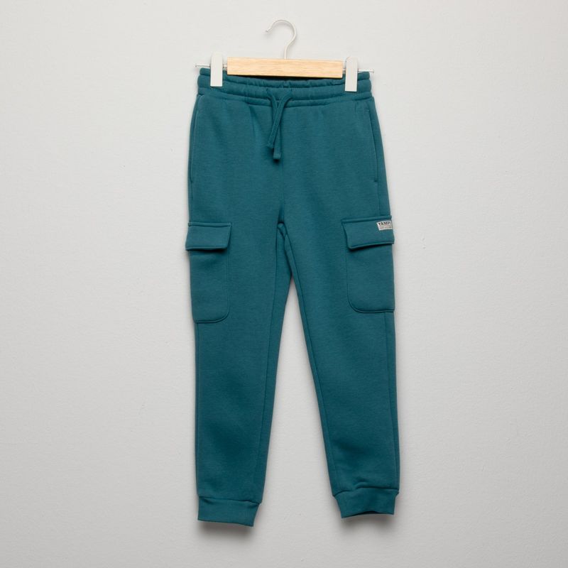 YAMP - Jogger para Niño Cintura elásticada de Algodón Yamp