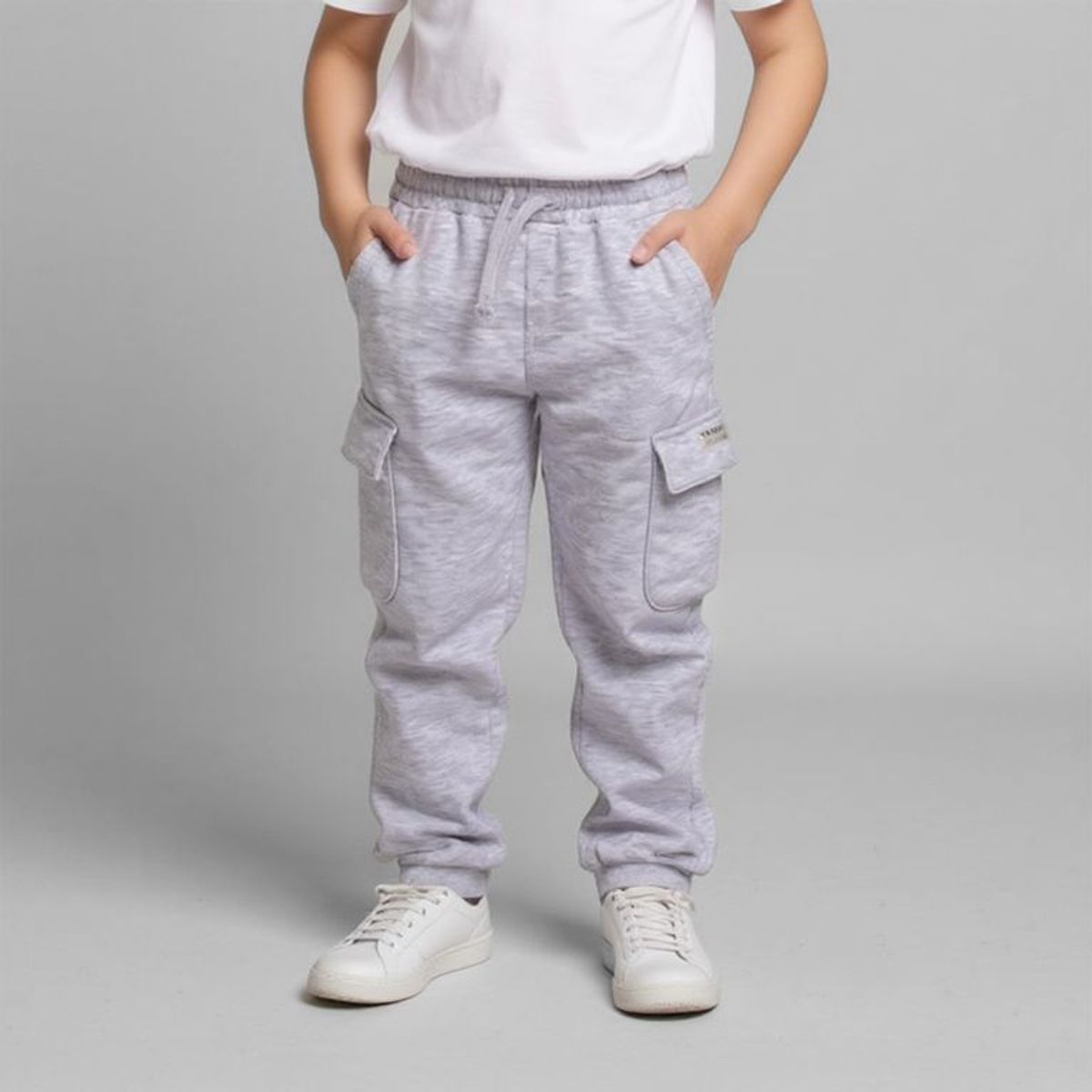 YAMP - Jogger para Niño Cintura elásticada de Algodón Yamp