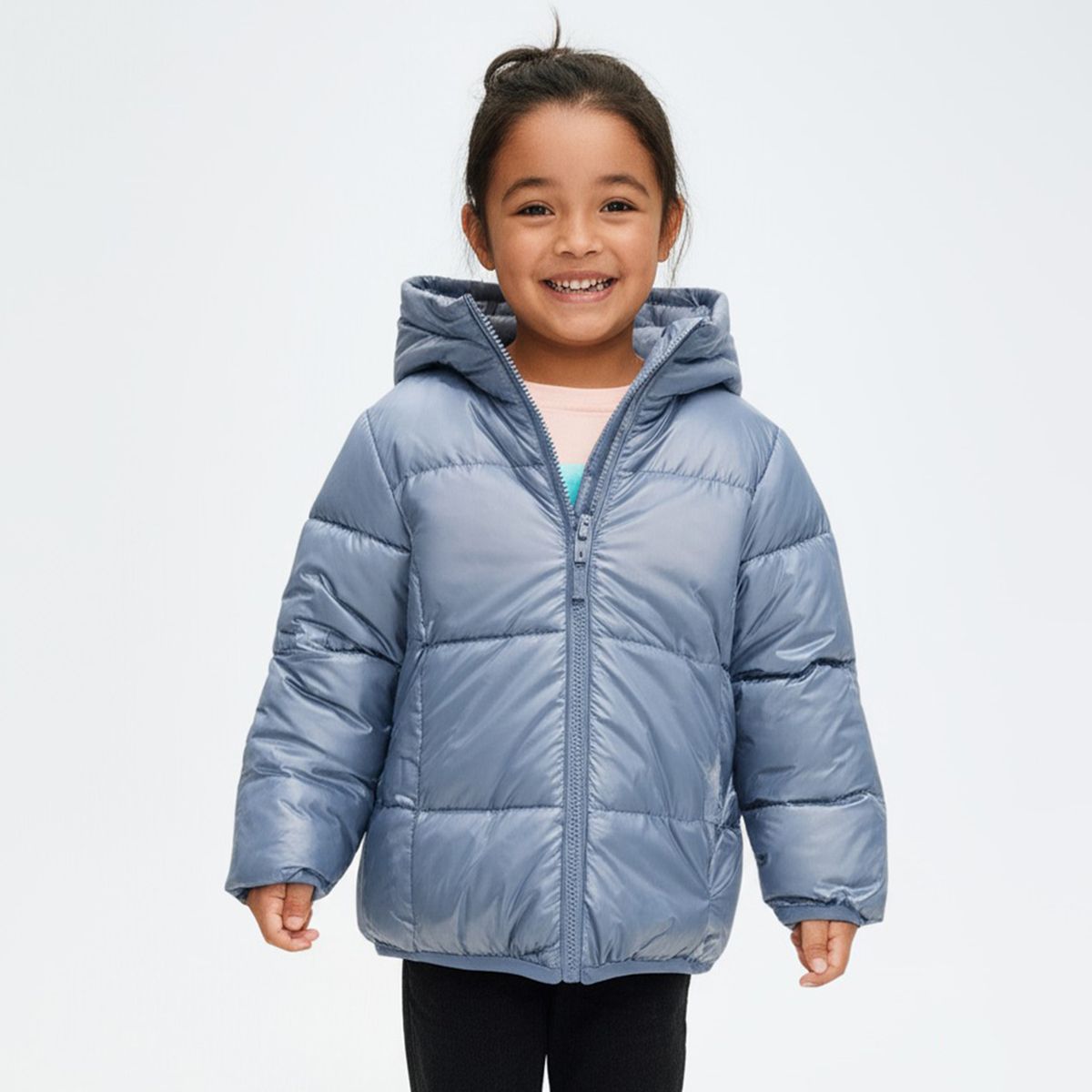 YAMP - Chaqueta para Niña Acolchado Con capucha Yamp