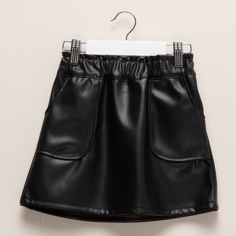 YAMP - Falda Niña  Efecto cuero Yamp