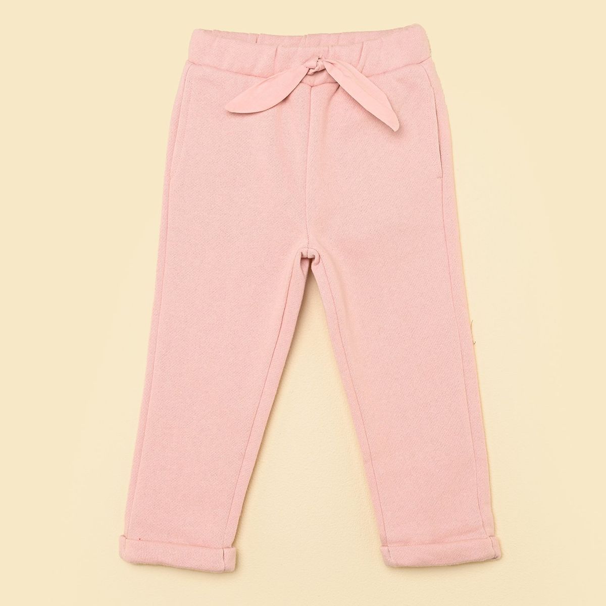 YAMP - Pantalón para Bebé niña Cintura elásticada de Algodón Yamp