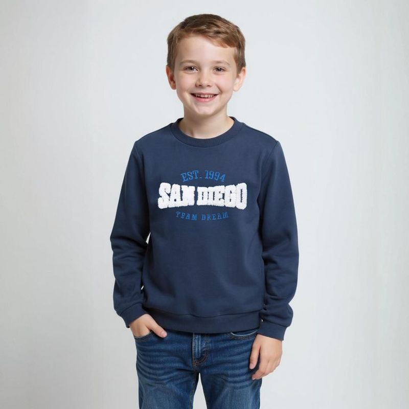 YAMP - Saco Para Niño con Estampado de Algodón Yamp