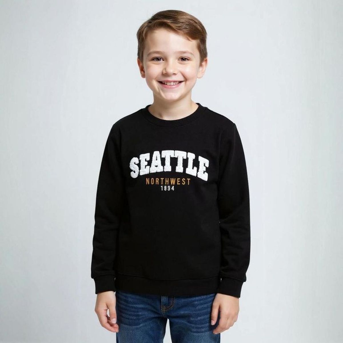 YAMP - Saco Para Niño con Estampado de Algodón Yamp