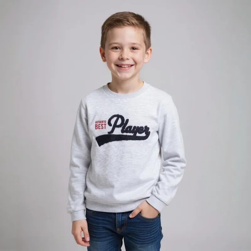 YAMP - Saco Para Niño con Estampado de Algodón Yamp