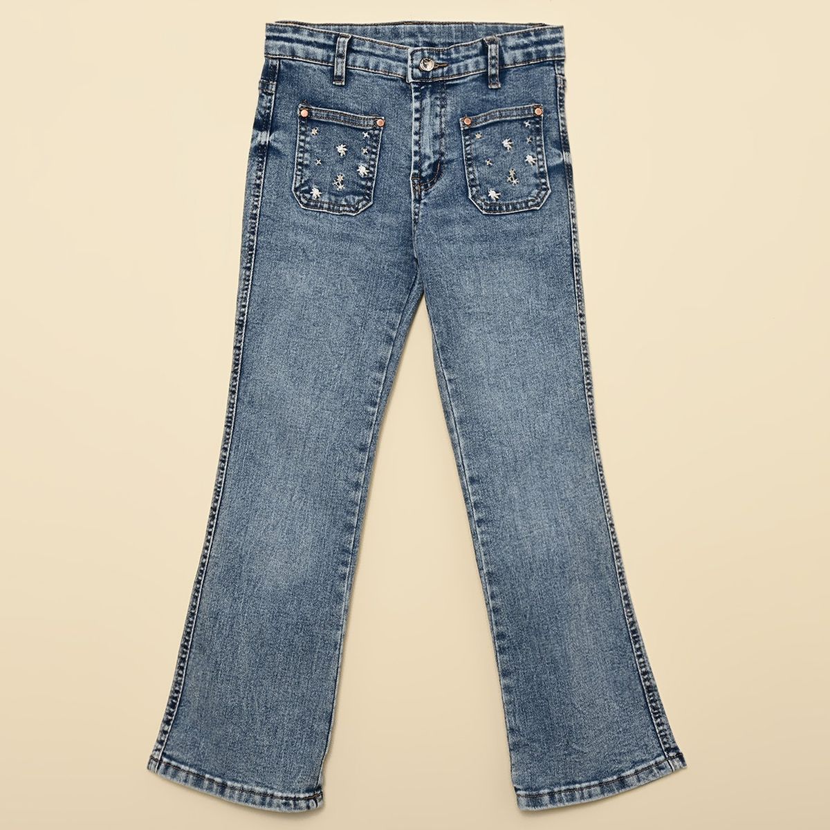 YAMP - Jean para Niña de Algodón Yamp