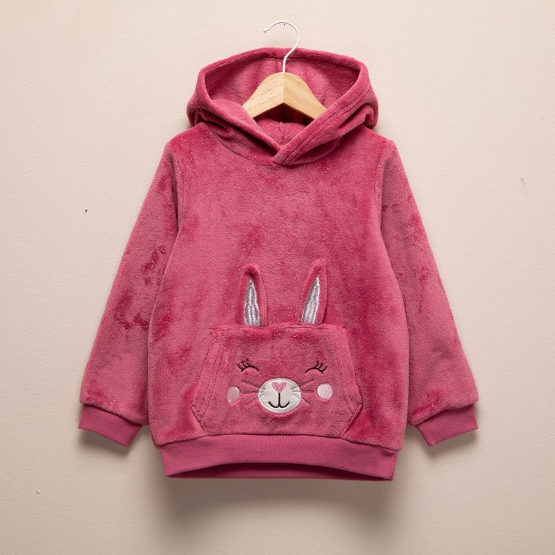 YAMP - Saco para Niña con aplique Con capucha Yamp