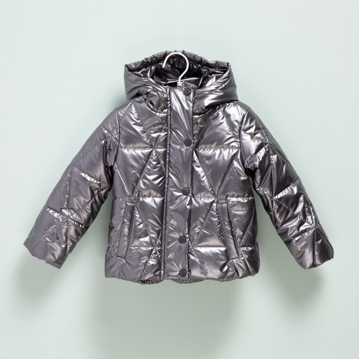 YAMP - Chaqueta Con capucha para Niña Acolchado Yamp