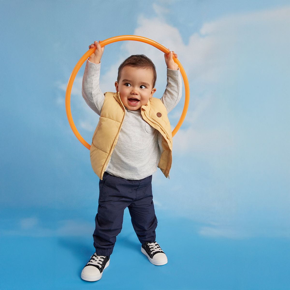 YAMP - Chaleco Bebé niño  Acolchado Yamp